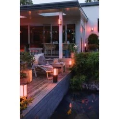 Philips Hue Ambiance White & Color Impress Sockelleuchte, Erweiterungs-Set LED Schwarz, 1-flammig, Farbwechsler -Lampe Verkäufe philips hue ambiance white color impress sockelleuchte erweiterungs set 8718696170526 9