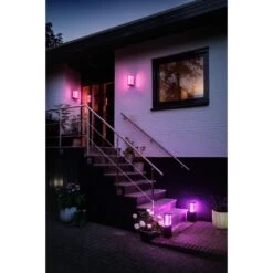 Philips Hue Ambiance White & Color Impress Wandleuchte LED Schwarz, 1-flammig, Farbwechsler 13 Philips Hue Ambiance White & Color Impress Wandleuchte LED Schwarz, 1-flammig, Farbwechsler -Lampe Verkäufe philips hue ambiance white color impress wandleuchte 8718696170496 3
