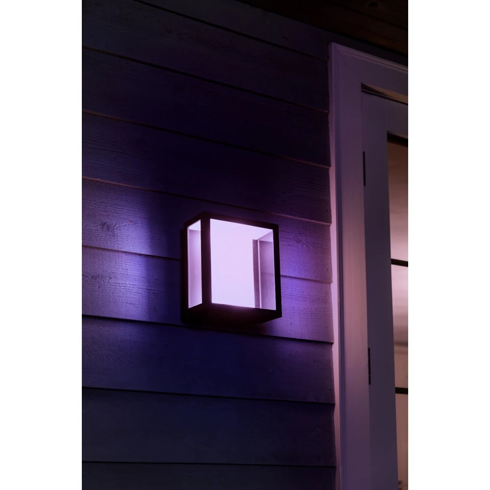 Philips Hue Ambiance White & Color Impress Wandleuchte LED Schwarz, 1-flammig, Farbwechsler 8 Philips Hue Ambiance White & Color Impress Wandleuchte LED Schwarz, 1-flammig, Farbwechsler – Bild 6