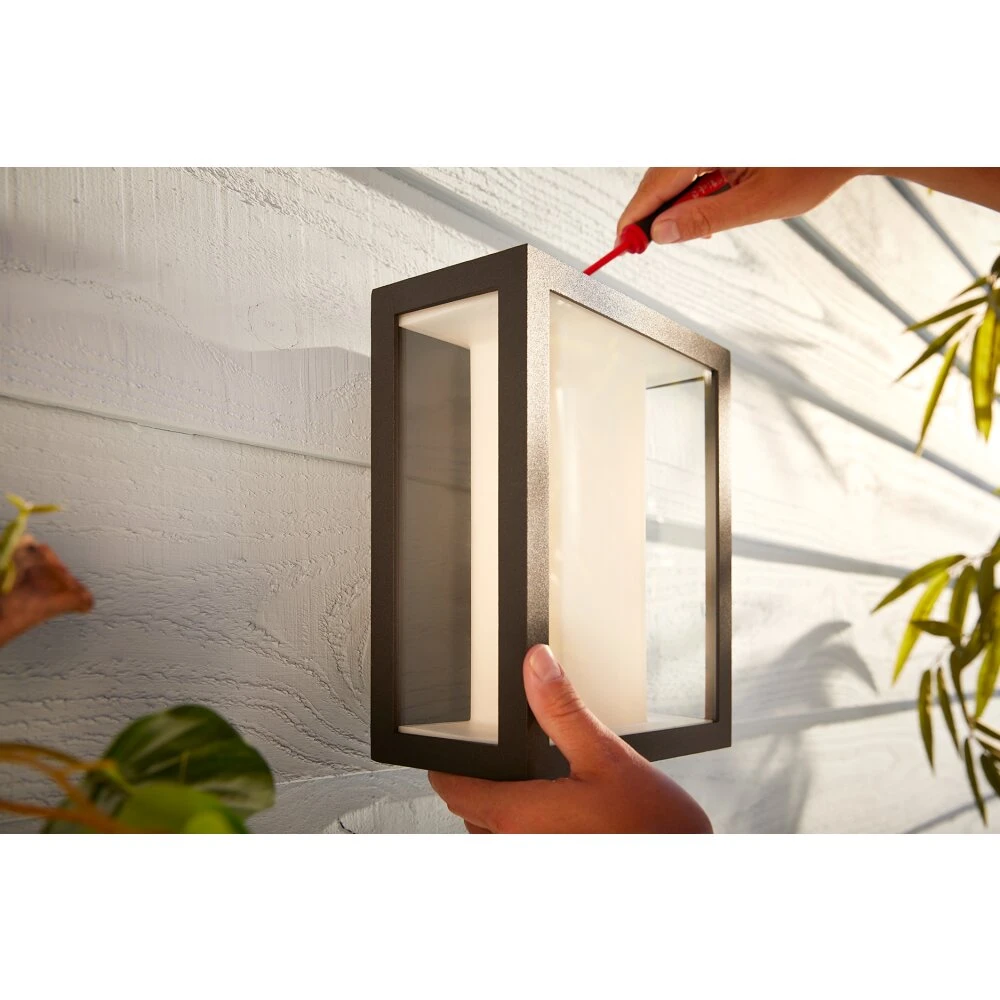 Philips Hue Ambiance White & Color Impress Wandleuchte LED Schwarz, 1-flammig, Farbwechsler 9 Philips Hue Ambiance White & Color Impress Wandleuchte LED Schwarz, 1-flammig, Farbwechsler – Bild 7