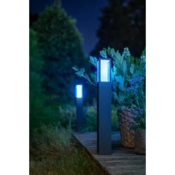 Philips Hue Ambiance White & Color Impress Wegeleuchte LED Schwarz, 1-flammig, Farbwechsler 11 Philips Hue Ambiance White & Color Impress Wegeleuchte LED Schwarz, 1-flammig, Farbwechsler -Lampe Verkäufe philips hue ambiance white color impress wegeleuchte 8718696170519 1