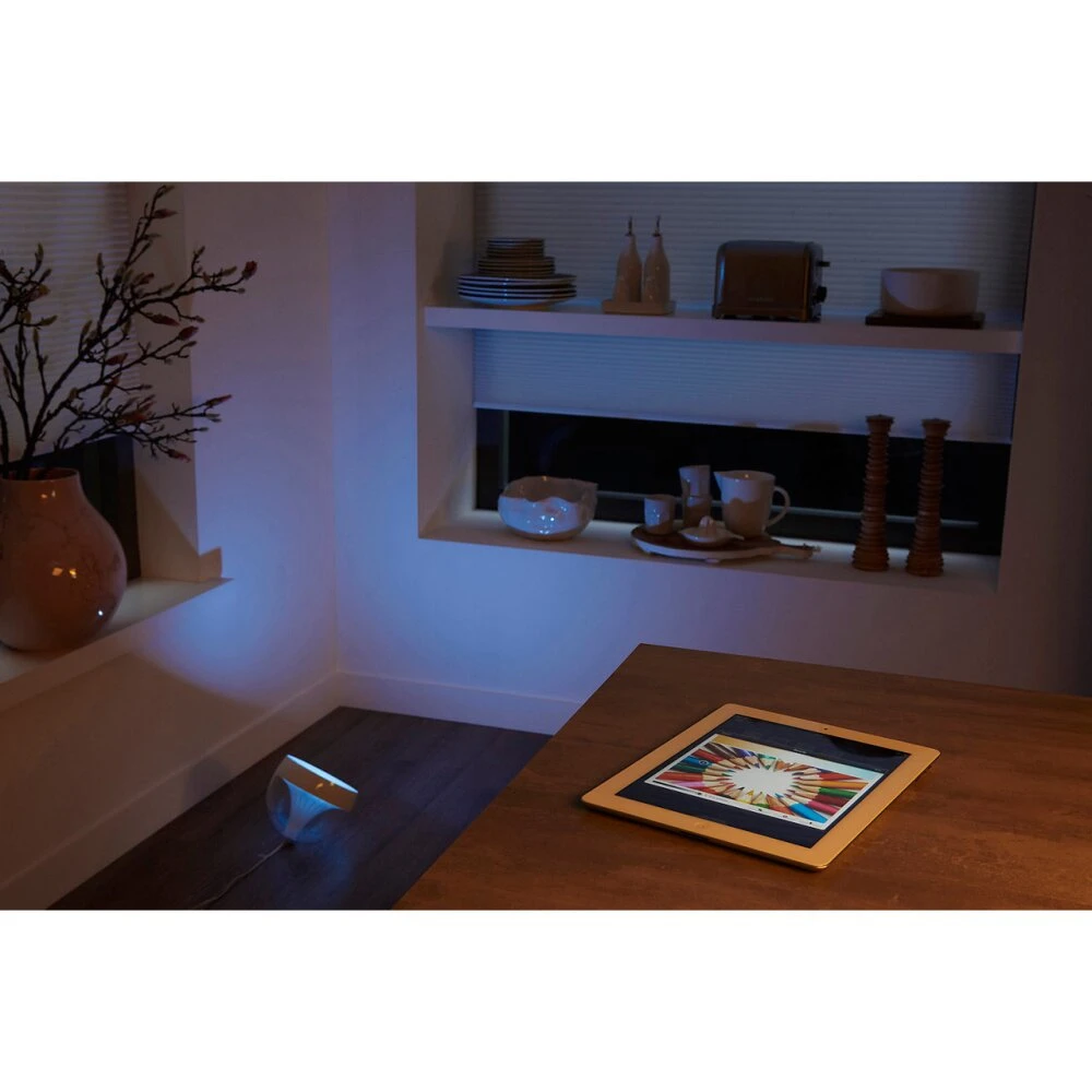 Philips Hue Ambiance White & Color Iris Tischleuchte LED Transparent, Klar, Weiß, 1-flammig, Farbwechsler 15 Philips Hue Ambiance White & Color Iris Tischleuchte LED Transparent, Klar, Weiß, 1-flammig, Farbwechsler – Bild 13