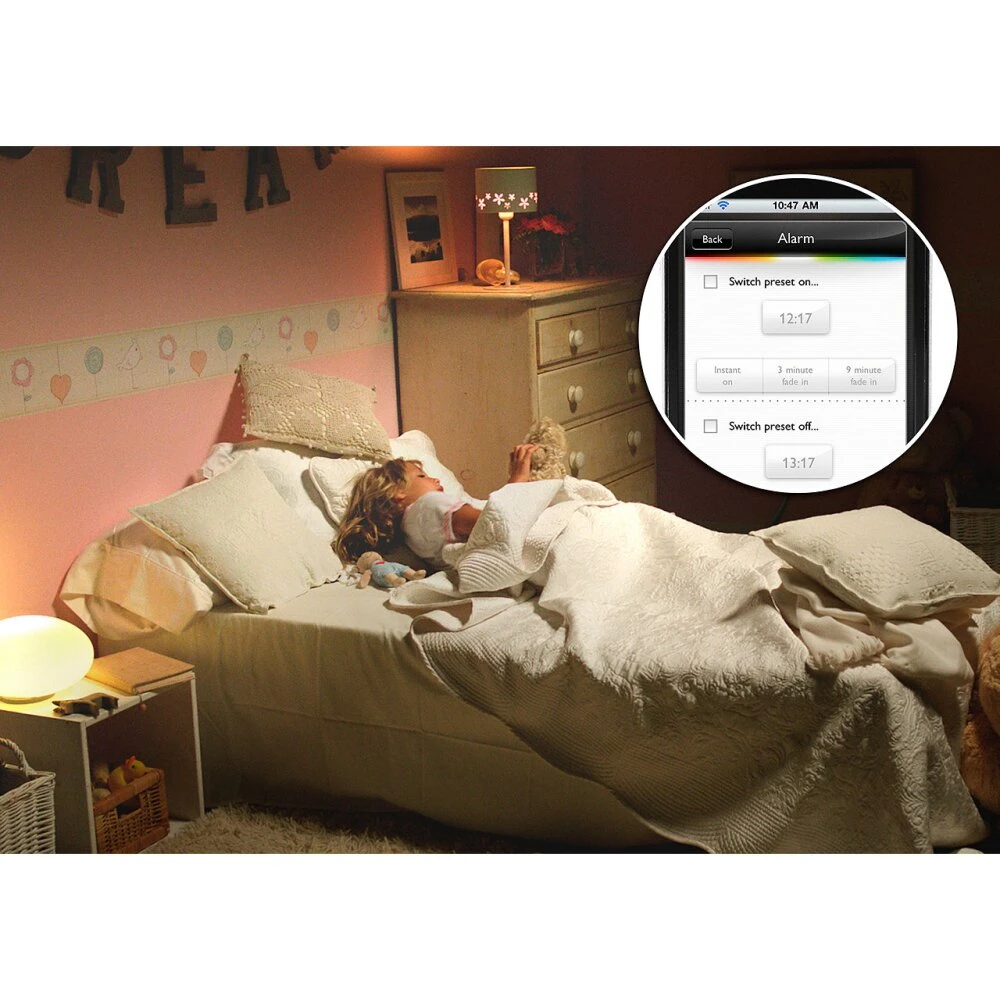 Philips Hue Ambiance White & Color Iris Tischleuchte LED Transparent, Klar, Weiß, 1-flammig, Farbwechsler 8 Philips Hue Ambiance White & Color Iris Tischleuchte LED Transparent, Klar, Weiß, 1-flammig, Farbwechsler – Bild 6