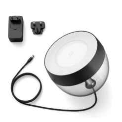 Philips Hue Ambiance White & Color Iris Tischleuchte LED Schwarz, Transparent, Klar, 1-flammig, Farbwechsler -Lampe Verkäufe philips hue ambiance white color iris tischleuchte 8719514264489 3