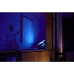 Philips Hue Ambiance White & Color Iris Tischleuchte LED Schwarz, Transparent, Klar, 1-flammig, Farbwechsler -Lampe Verkäufe philips hue ambiance white color iris tischleuchte 8719514264489 4