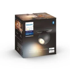 Philips Hue Buckram Deckenleuchte LED Schwarz, 1-flammig -Lampe Verkäufe philips hue buckram deckenleuchte 8719514339200 3