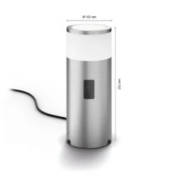 Philips Hue Calla Sockelleuchte LED Aluminium, 1-flammig, Farbwechsler -Lampe Verkäufe philips hue calla sockelleuchte 8719514388499 7