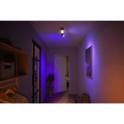 Philips HUE Centris Deckenleuchte LED Schwarz, 3-flammig, Farbwechsler -Lampe Verkäufe philips hue centris deckenleuchte 8718696175989 4