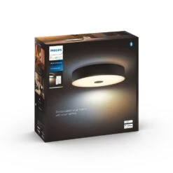 Philips Hue Fair Deckenleuchte LED Schwarz, 1-flammig, Fernbedienung -Lampe Verkäufe philips hue fair deckenleuchte 8719514341258 6