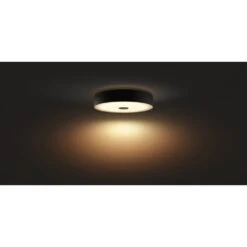 Philips Hue Fair Deckenleuchte LED Schwarz, 1-flammig, Fernbedienung -Lampe Verkäufe philips hue fair deckenleuchte 8719514341258 9