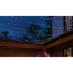 Philips Hue Festavia Lichterkette LED Schwarz, 500-flammig, Farbwechsler -Lampe Verkäufe philips hue festavia lichterkette 8720169246867 1