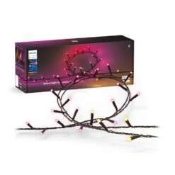 Philips Hue Festavia Lichterkette LED Schwarz, 500-flammig, Farbwechsler -Lampe Verkäufe philips hue festavia lichterkette 8720169246867 4