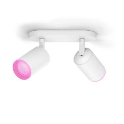 Philips Hue Fugato Deckenleuchte LED Weiß, 2-flammig, Farbwechsler -Lampe Verkäufe philips hue fugato deckenleuchte 8718696171516 3