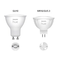 Philips Hue LED GU5.3 6,3 Watt 2000-6500 Kelvin 400 Lumen -Lampe Verkäufe philips hue led gu5 3 6 3 watt 2000 6500 kelvin 400 lumen 8719514491403 5