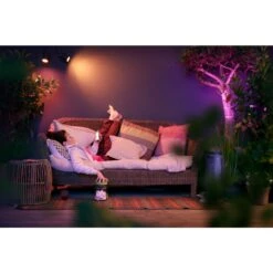 Philips Hue Lily Gartenspot, 3er Basis-Set LED Schwarz, 1-flammig, Farbwechsler -Lampe Verkäufe philips hue lily gartenspot 3er basis set 8718696167960 10