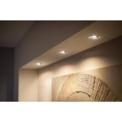 Philips Hue Milliskin 3er Set Einbauleuchte LED Silber, 3-flammig -Lampe Verkäufe philips hue milliskin 3er set einbauleuchte 8719514342828 4