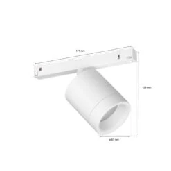 Philips Hue Perifo Erweiterungsspot LED Weiß, 1-flammig, Farbwechsler -Lampe Verkäufe philips hue perifo erweiterungsspot 8719514407466 4