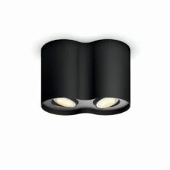 Philips Hue Pillar Deckenleuchte LED Schwarz, 2-flammig, Fernbedienung -Lampe Verkäufe philips hue pillar deckenleuchte 8719514338425 3