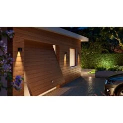 Philips Hue Resonate Außenwandleuchte LED Schwarz, 1-flammig, Farbwechsler -Lampe Verkäufe philips hue resonate aussenwandleuchte 8719514466777 10