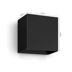 Philips Hue Resonate Außenwandleuchte LED Schwarz, 1-flammig, Farbwechsler -Lampe Verkäufe philips hue resonate aussenwandleuchte 8719514466777 5