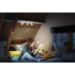 Philips Hue Runner Deckenleuchte LED Weiß, 3-flammig, Fernbedienung -Lampe Verkäufe philips hue runner deckenleuchte 8719514338388 5
