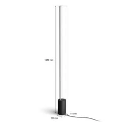 Philips Hue Signe Stehleuchte LED Schwarz, 1-flammig, Farbwechsler -Lampe Verkäufe philips hue signe stehleuchte 8719514476219 5
