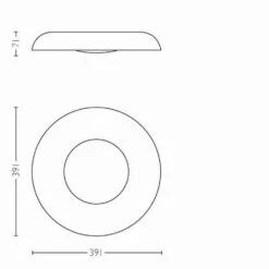 Philips Hue Still Deckenleuchte LED Schwarz, 1-flammig, Fernbedienung -Lampe Verkäufe philips hue still deckenleuchte 8719514341357 9