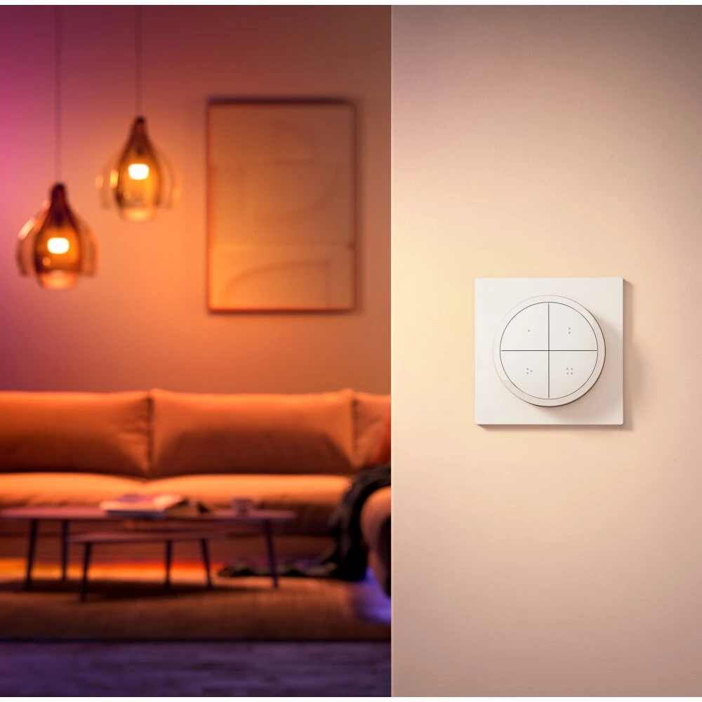 Philips Hue Tap Dial Schalter Weiß 6 Philips Hue Tap Dial Schalter Weiß – Bild 4