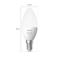 Philips Hue White 2er Set LED E14 5,5 Watt 2700 Kelvin 470 Lumen -Lampe Verkäufe philips hue white 2er set led e14 5 5 watt 2700 kelvin 470 lumen 8719514320628 3