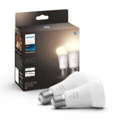 Philips Hue White 2er Set LED E27 9 Watt 2700 Kelvin 800 Lumen -Lampe Verkäufe philips hue white 2er set led e27 9 watt 2700 kelvin 800 lumen 8719514319028 2