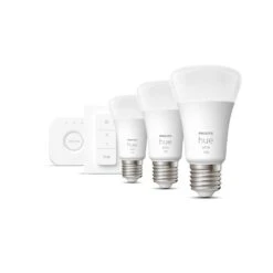 Philips Hue White 3er Set LED E27 9,5 Watt 2700 Kelvin 1055 Lumen -Lampe Verkäufe philips hue white 3er set led e27 9 5 watt 2700 kelvin 1055 lumen 8719514289130 1
