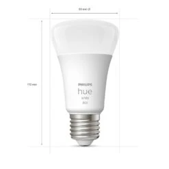 Philips Hue White 4er Set LED E27 9 Watt 2700 Kelvin 800 Lumen -Lampe Verkäufe philips hue white 4er set led e27 9 watt 2700 kelvin 800 lumen 8719514319141 2