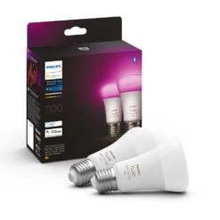 Philips Hue White & Col. Amb. 2er Set LED E27 9 Watt 2000 - 6500 Kelvin 806 Lumen -Lampe Verkäufe philips hue white col amb 2er set led e27 9 watt 2000 6500 kelvin 806 lumen 8719514291317 2