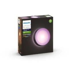 Philips Hue White & Color Ambiance Daylo Wandleuchte LED Schwarz, 1-flammig -Lampe Verkäufe philips hue white color ambiance daylo wandleuchte 8718696174401 7