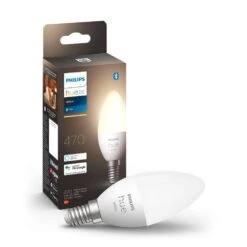 Philips Hue White LED E14 5,5 Watt 2700 Kelvin 470 Lumen -Lampe Verkäufe philips hue white led e14 5 5 watt 2700 kelvin 470 lumen 8719514320666 2