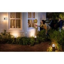 Philips Hue White Lucca Sockelleuchte LED Anthrazit, 1-flammig -Lampe Verkäufe philips hue white lucca sockelleuchte 8718696166055 2