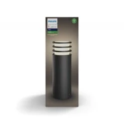 Philips Hue White Lucca Sockelleuchte LED Anthrazit, 1-flammig -Lampe Verkäufe philips hue white lucca sockelleuchte 8718696166055 5