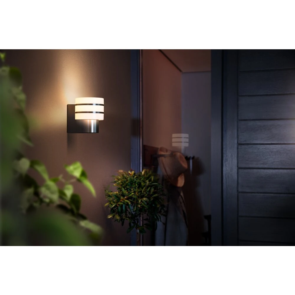 Philips Hue White Tuar Wandleuchte LED Aluminium, Silber, 1-flammig 4 Philips Hue White Tuar Wandleuchte LED Aluminium, Silber, 1-flammig – Bild 2