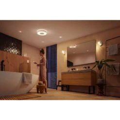 Philips Hue Xamento Deckenleuchte LED Weiß, 1-flammig, Farbwechsler -Lampe Verkäufe philips hue xamento deckenleuchte 8718696176559 3
