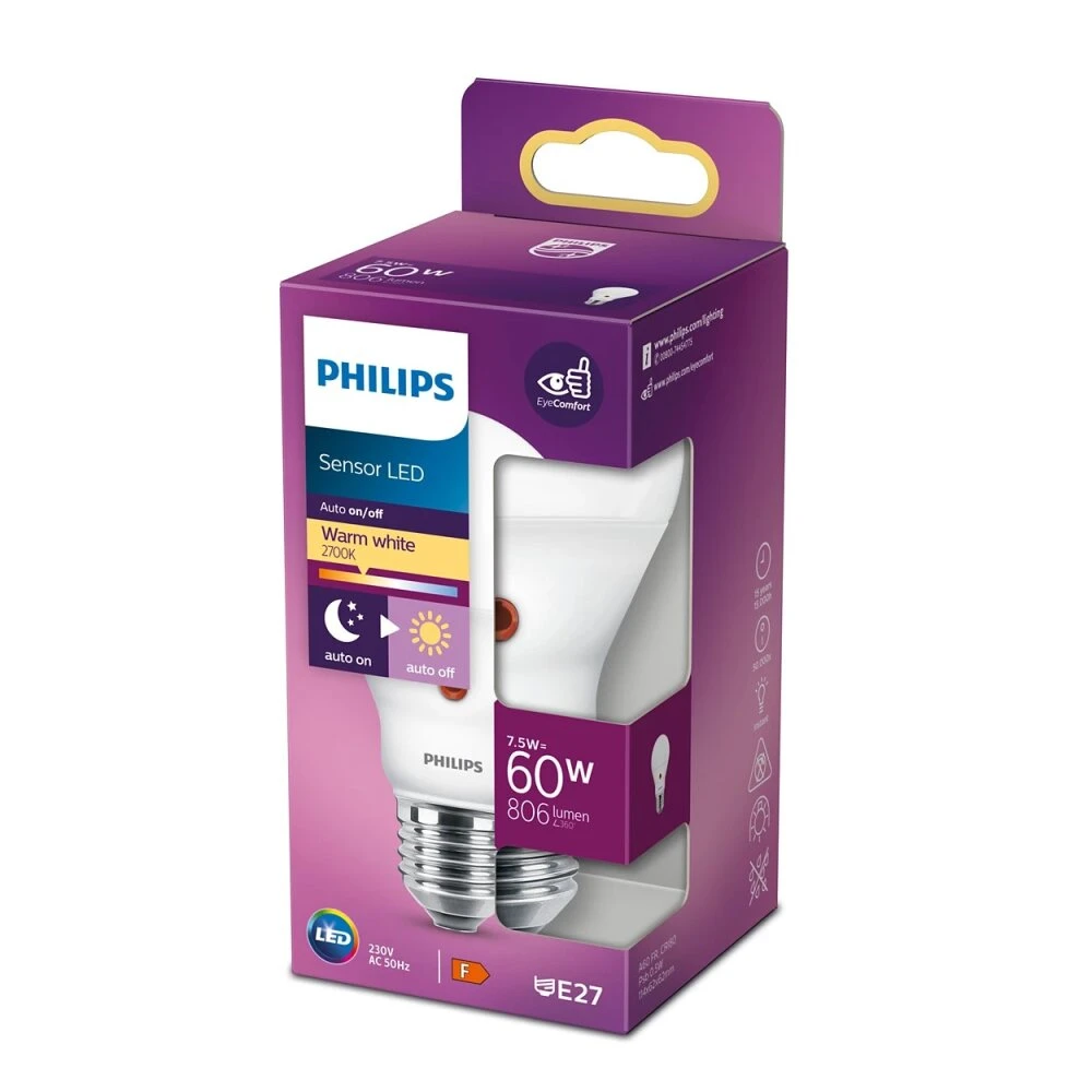 Philips LED E27 7,5 Watt 2700 Kelvin 806 Lumen 3 Philips LED E27 7,5 Watt 2700 Kelvin 806 Lumen