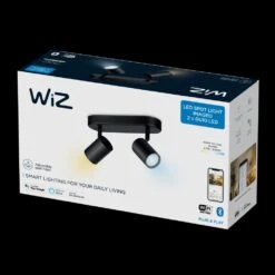 Philips WiZ IMAGEO Deckenleuchte LED Schwarz, 2-flammig -Lampe Verkäufe philips wiz imageo deckenleuchte 8719514551831 3