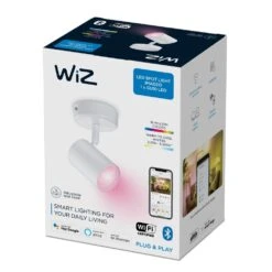 Philips WiZ IMAGEO Deckenleuchte LED Weiß, 1-flammig, Farbwechsler 9 Philips WiZ IMAGEO Deckenleuchte LED Weiß, 1-flammig, Farbwechsler -Lampe Verkäufe philips wiz imageo deckenleuchte 8719514551879 3