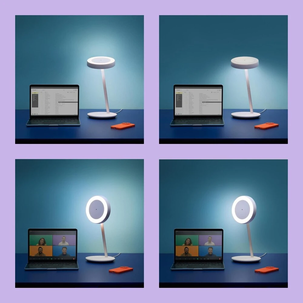 Philips WiZ Office Tischleuchte LED Weiß, 1-flammig 7 Philips WiZ Office Tischleuchte LED Weiß, 1-flammig – Bild 5