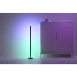 Philips WiZ Pole Floor Light Tischleuchte LED Weiß, 1-flammig, Farbwechsler -Lampe Verkäufe philips wiz pole floor light tischleuchte 8719514554375 7