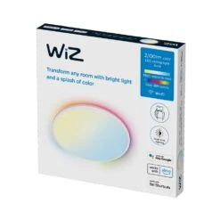 Philips WiZ Rune Deckenpanel LED Weiß, 1-flammig, Farbwechsler -Lampe Verkäufe philips wiz rune deckenpanel 8719514554276 2