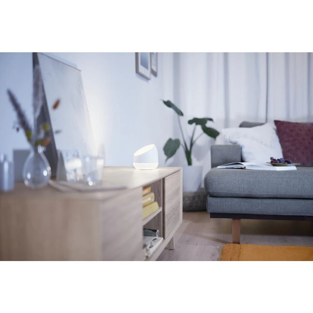 Philips WiZ SQUIRE Tischleuchte LED Weiß, 1-flammig, Fernbedienung, Farbwechsler 4 Philips WiZ SQUIRE Tischleuchte LED Weiß, 1-flammig, Fernbedienung, Farbwechsler – Bild 2