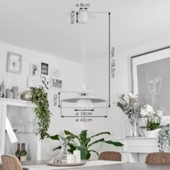 Pietranera Hängeleuchte Weiß, 1-flammig -Lampe Verkäufe pietranera haengeleuchte h3625644 3