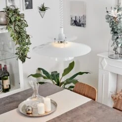 Pietranera Hängeleuchte Weiß, 1-flammig -Lampe Verkäufe pietranera haengeleuchte h3625644 6