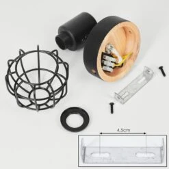 Piment Deckenleuchte Schwarz, 1-flammig -Lampe Verkäufe piment deckenleuchte h3639580 4