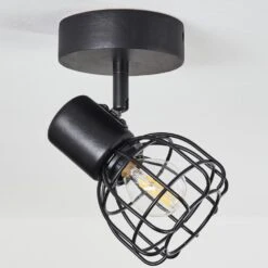 Piment Deckenleuchte Schwarz, 1-flammig -Lampe Verkäufe piment deckenleuchte h3639580 7